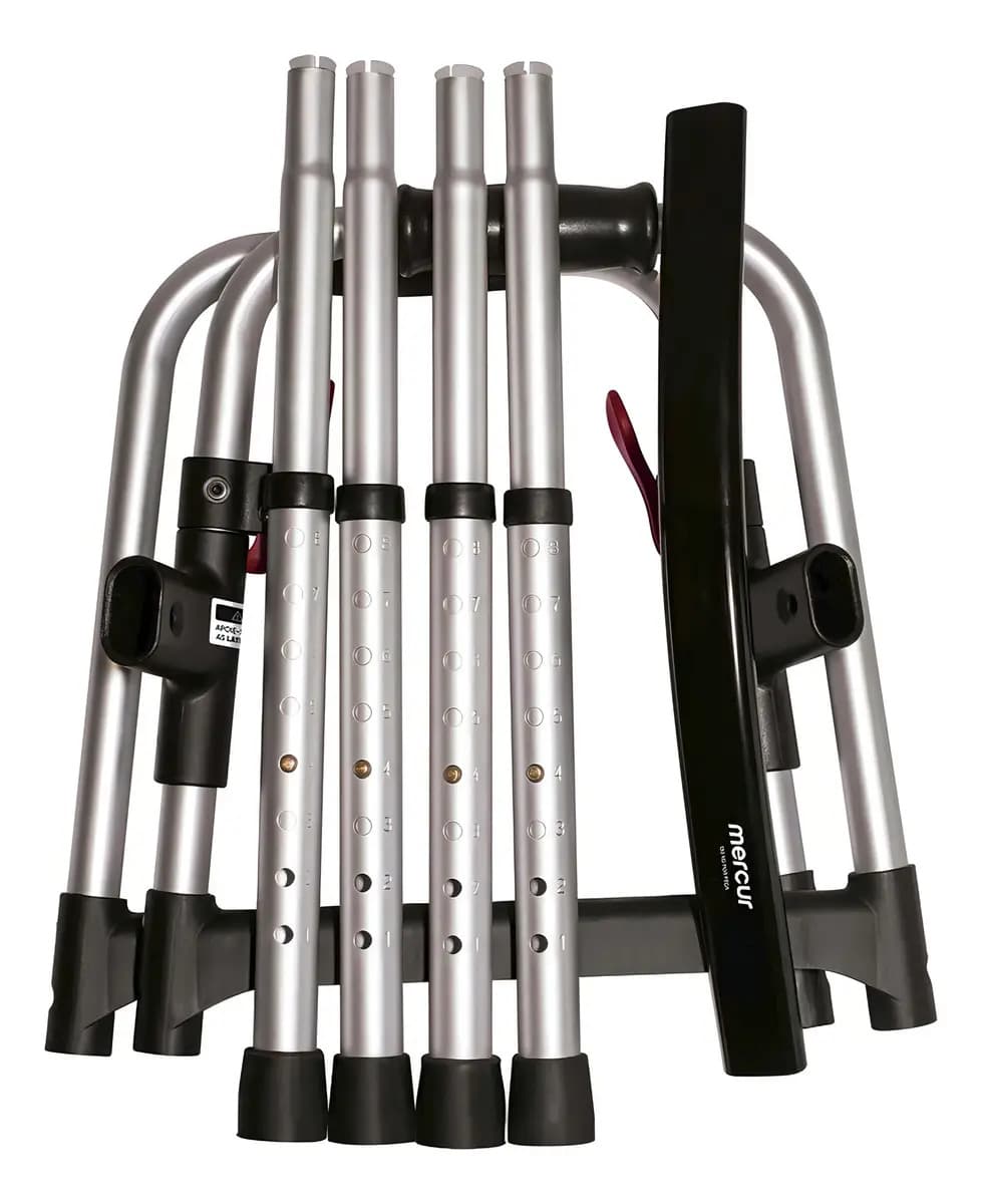 Andador ortopédico Mercur BC1546 Andador Desmontável preto — imagem 6