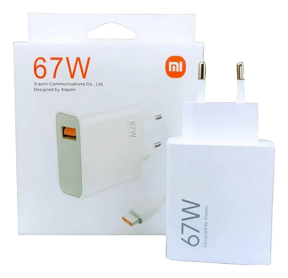 Carregador Turbo Usb C 67w (fonte + Cabo) Branco — imagem 6