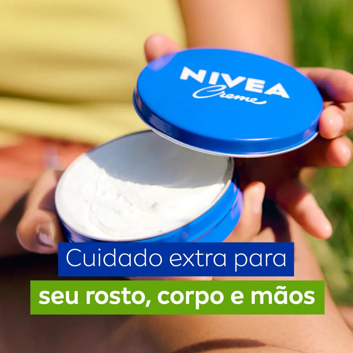 NIVEA Creme Hidratante Lata 145g, Hidratação Profunda 24h, Corporal, Multibenefícios, Todas as Peles — imagem 3