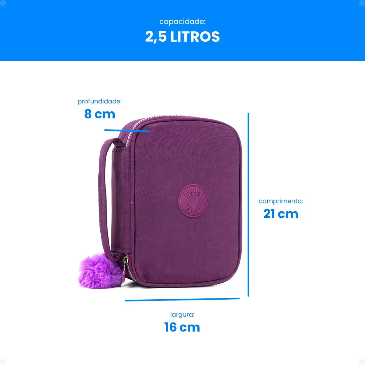 Estojo Box Organizador Escolar Com Divisórias Multifuncional 24 Elásticos Lápis Caneta 100 Pens Masculino Feminino Decore Fácil ! Verde — imagem 3