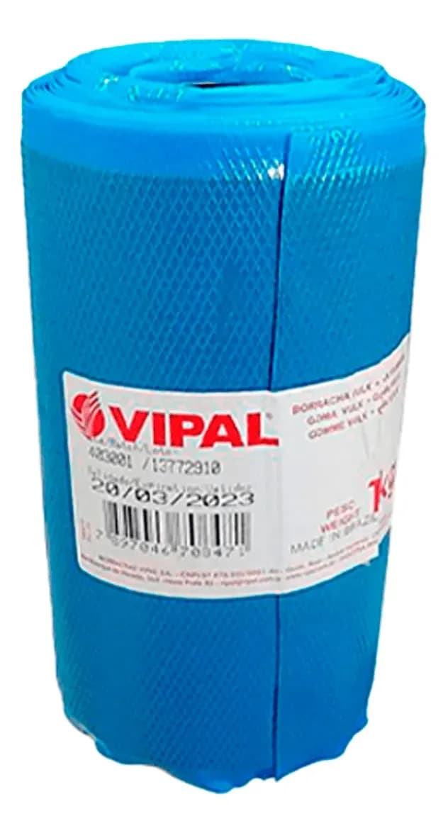 Kit Vulcanite Reparo Quente Borracha 1kg Cola 900 Ml Vipal — imagem 4