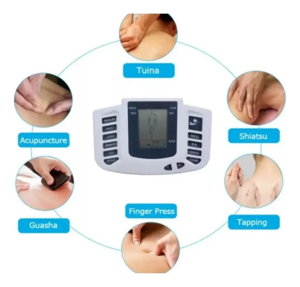 Aparelho De Fisioterapia Choque Elétrico Acupuntura Branco Tedy cc — imagem 6