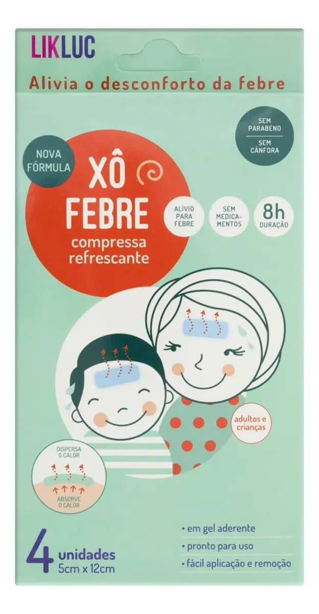 Xô Febre Compressa Refrescante - Baixar Febre