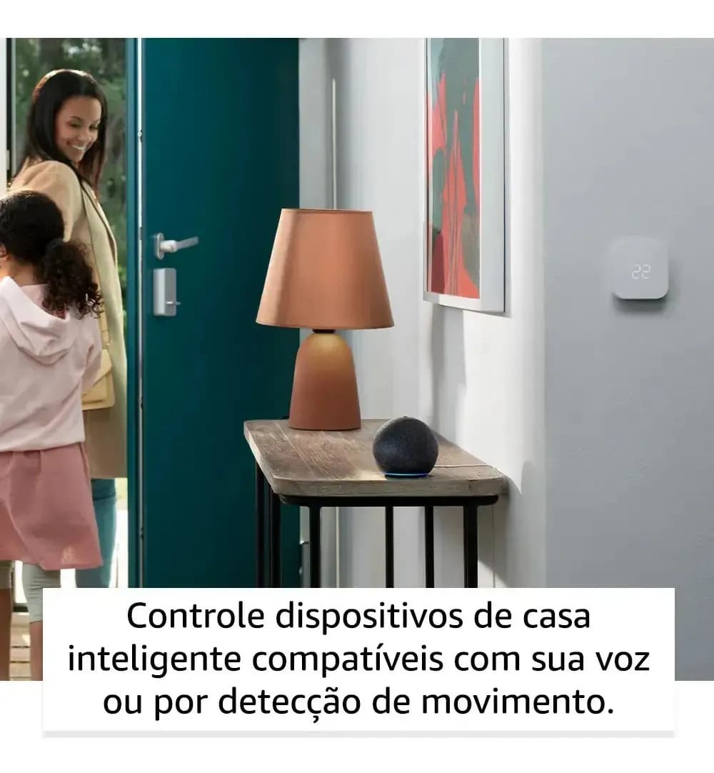 Amazon Echo Dot, Echo Dot 5, Echo Dot 5a Geração, Alexa, Amazon Alexa, Assistente Virtual, Smart Speaker, Caixa de Som Inteligente, Wi-Fi, Bluetooth, Bivolt, 12 — imagem 4