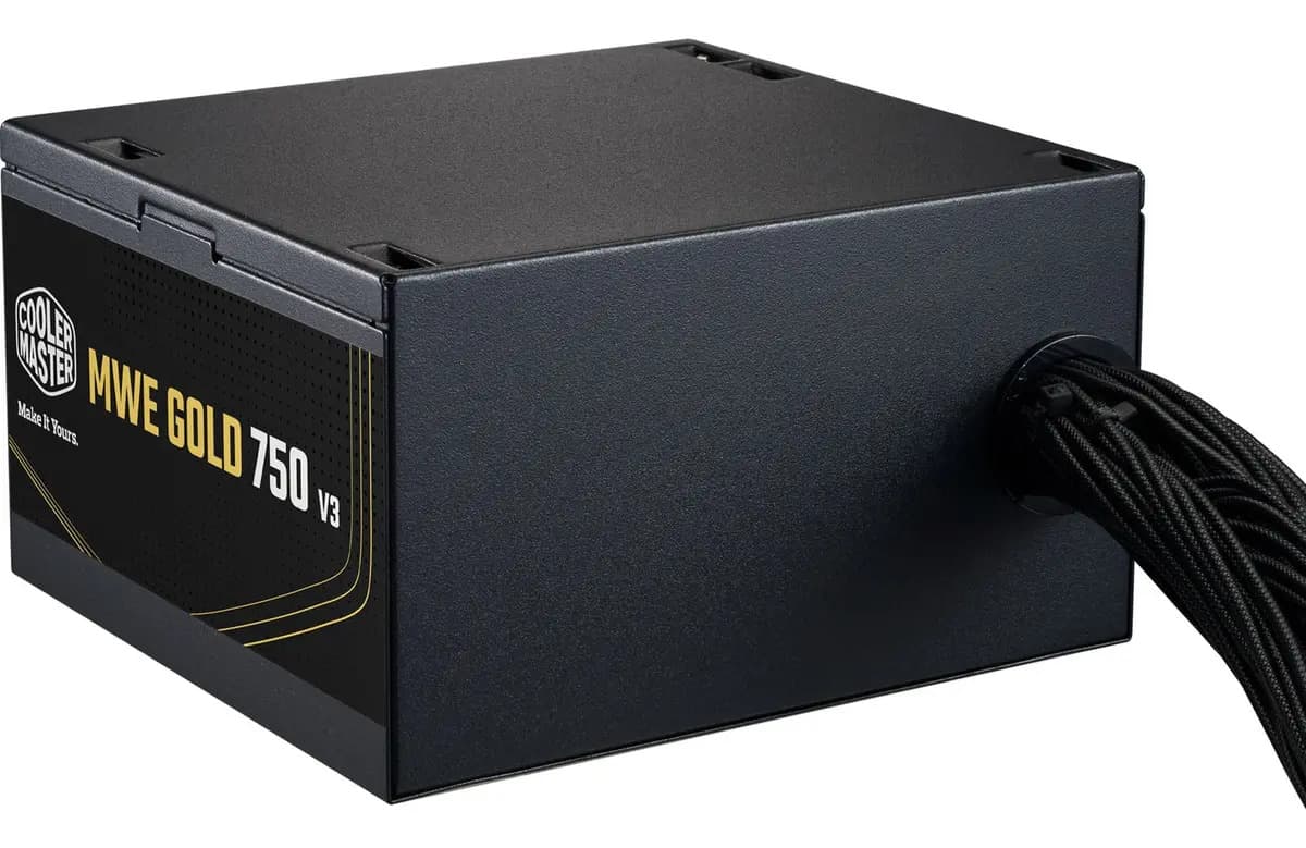 Fonte Cooler Master Mwe 750 V3 750w Atx 3.1 Preto — imagem 4