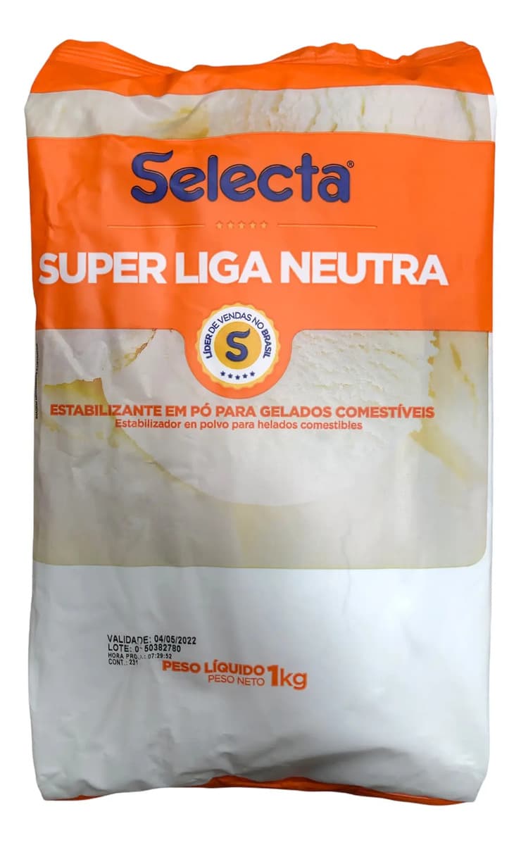 Super Liga Neutra Estabilizante Selecta Pacote 1kg — imagem 2