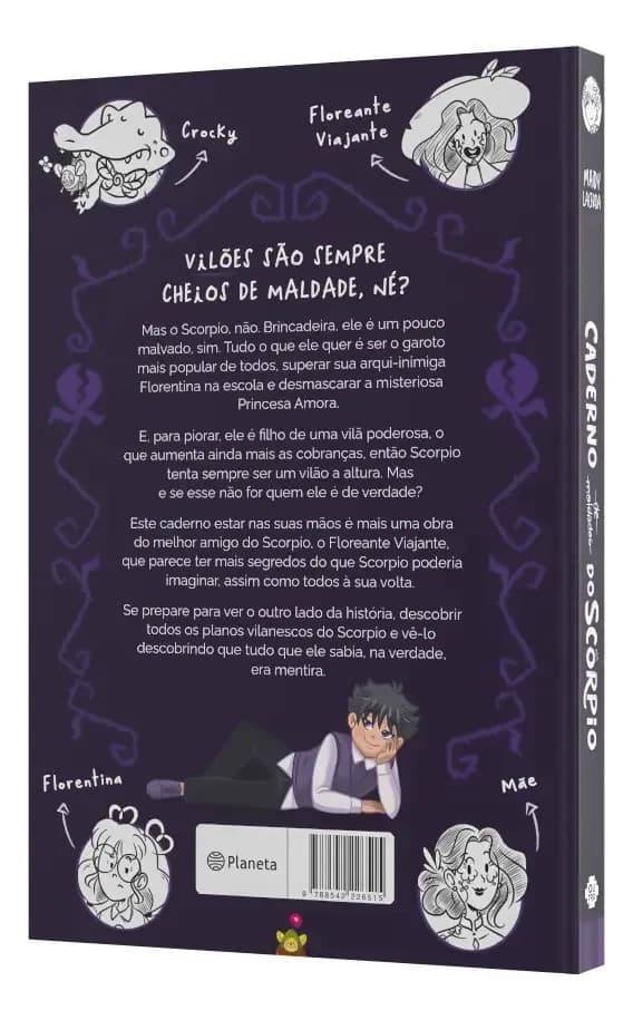 O caderno de maldades do Scorpio - Lacerda, Maidy - Editora Planeta - Capa Mole — imagem 5