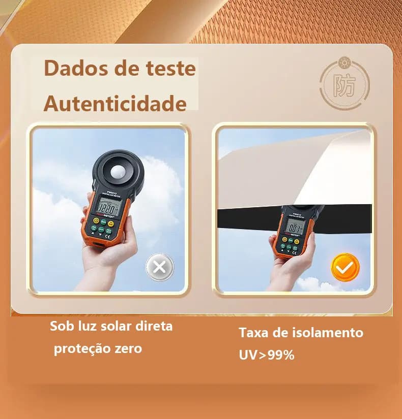Guarda Chuva Automático Reforçado Abre E Fecha Mais Forte Cor Vermelho — imagem 2
