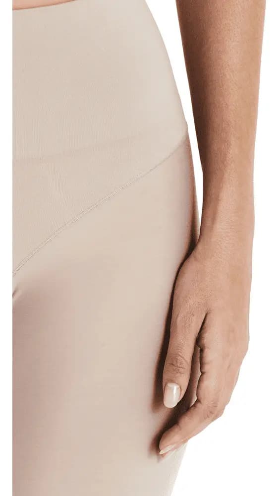 Bermuda Modeladora Longa Liz Zero Marcas Modela Bumbum Cor Sepia Tamanho Gg — imagem 4