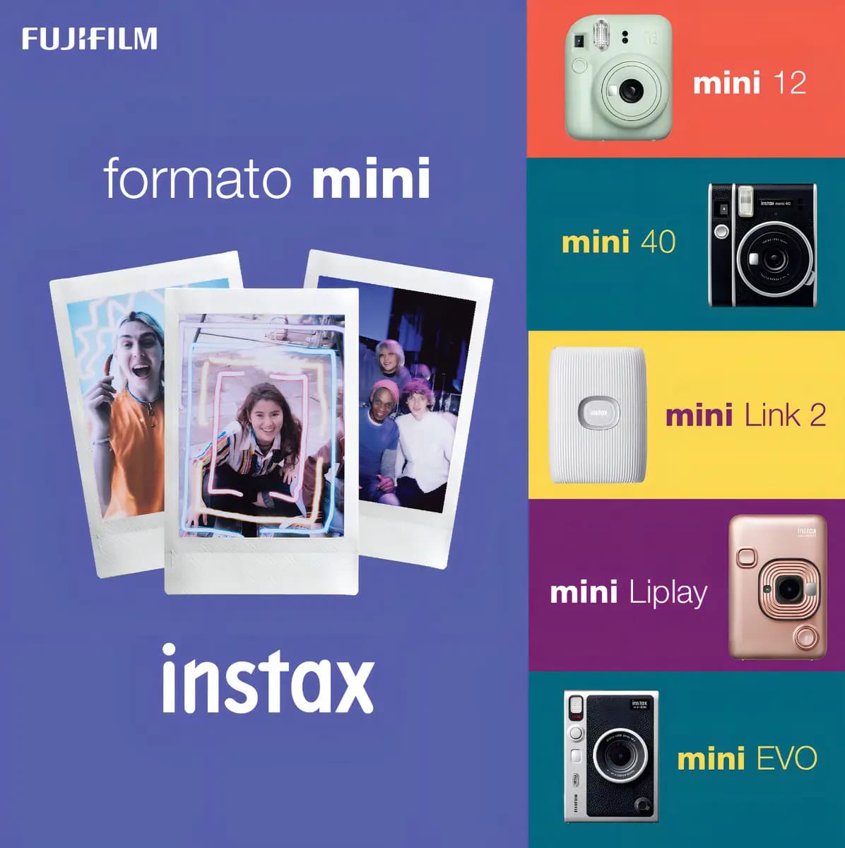 Filme instantâneo Fujifilm Instax Mini Rainbow — imagem 4