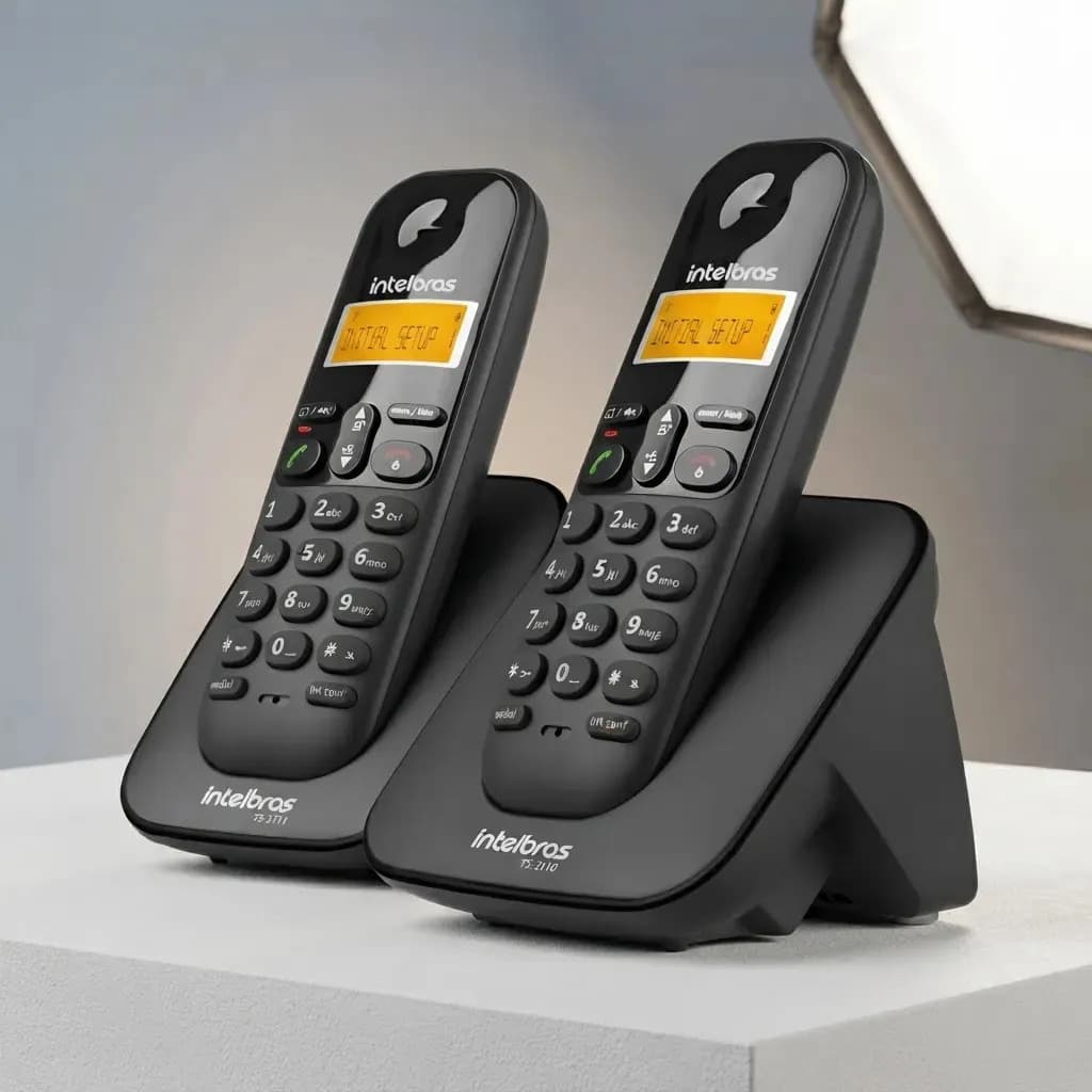 Telefone sem Fio Digital Intelbras com Ramal TS3112 — imagem 3