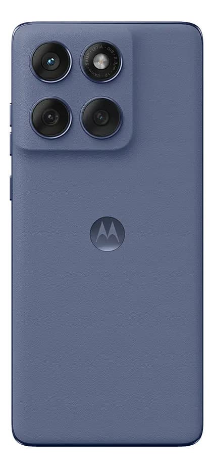 Smartphone Motorola Edge 60 Fusion 5g - 256gb 8gb Ram+8gb Ram Boost, 50mp Sony Ai Camera Ip68 Nfc - Cinza Vegan Leather — imagem 6