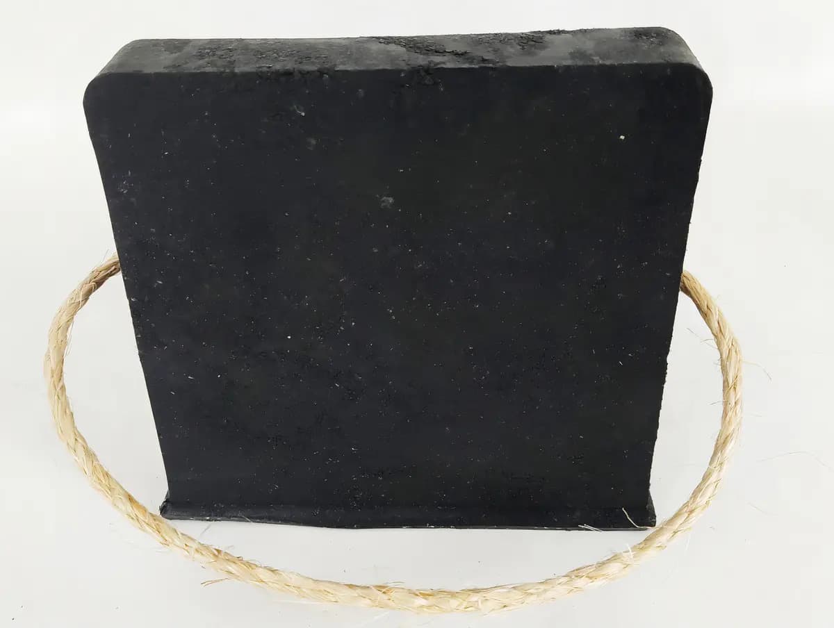 10 Un Calço De Roda Para Caminhao Caminhonete - Nbr 9735 Cor Preto — imagem 6