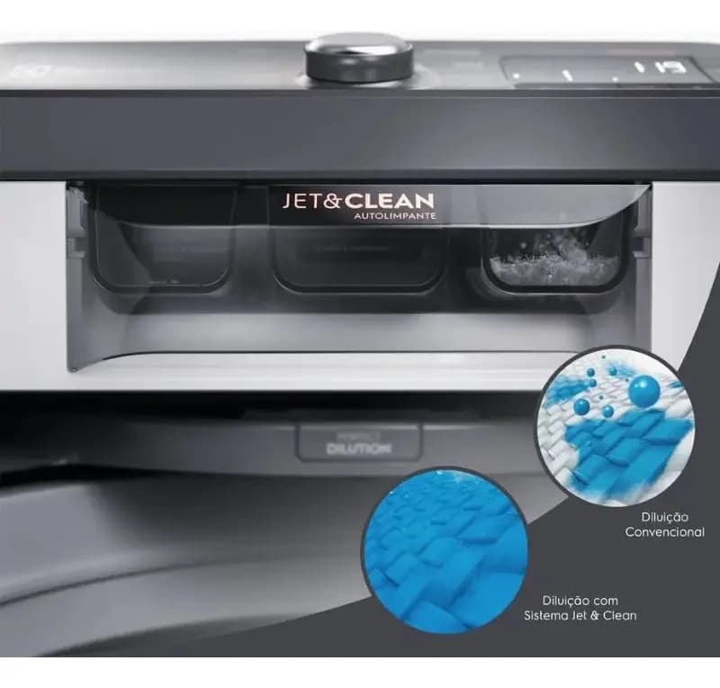 Máquina de Lavar 15kg Electrolux Premium Care com Cesto Inox, Jet&Clean e Time Control LEC15 — imagem 6