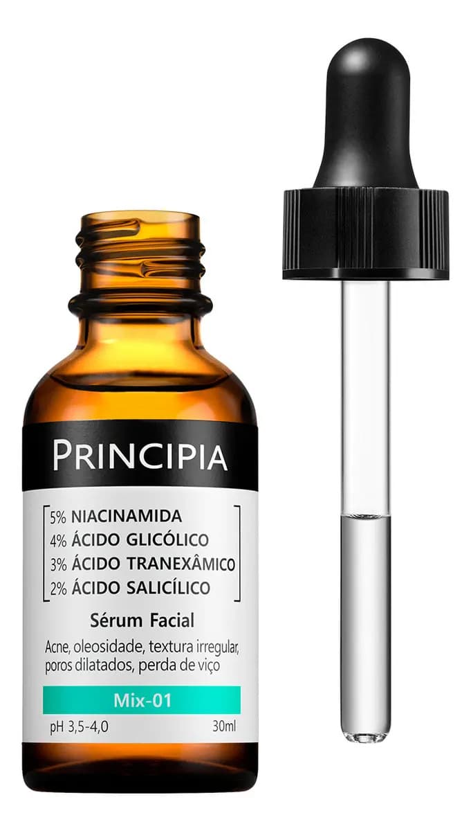 Sérum Facial Principia Mix-01 Uso Noturno Para Todos os Tipos de Pele — imagem 2