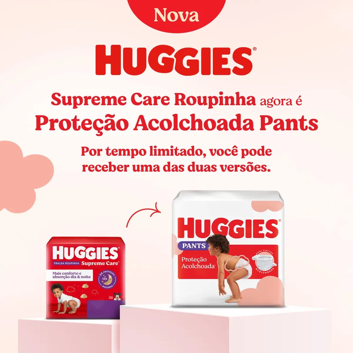 Huggies Fralda Pants Roupinha Proteção Acolchoada XG - 64 Un — imagem 2