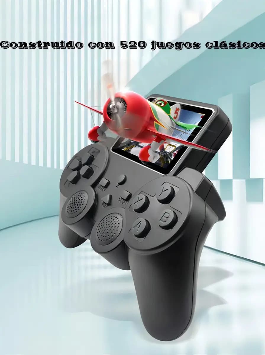 Consola de jogos S10 com alça de controle remoto — imagem 6