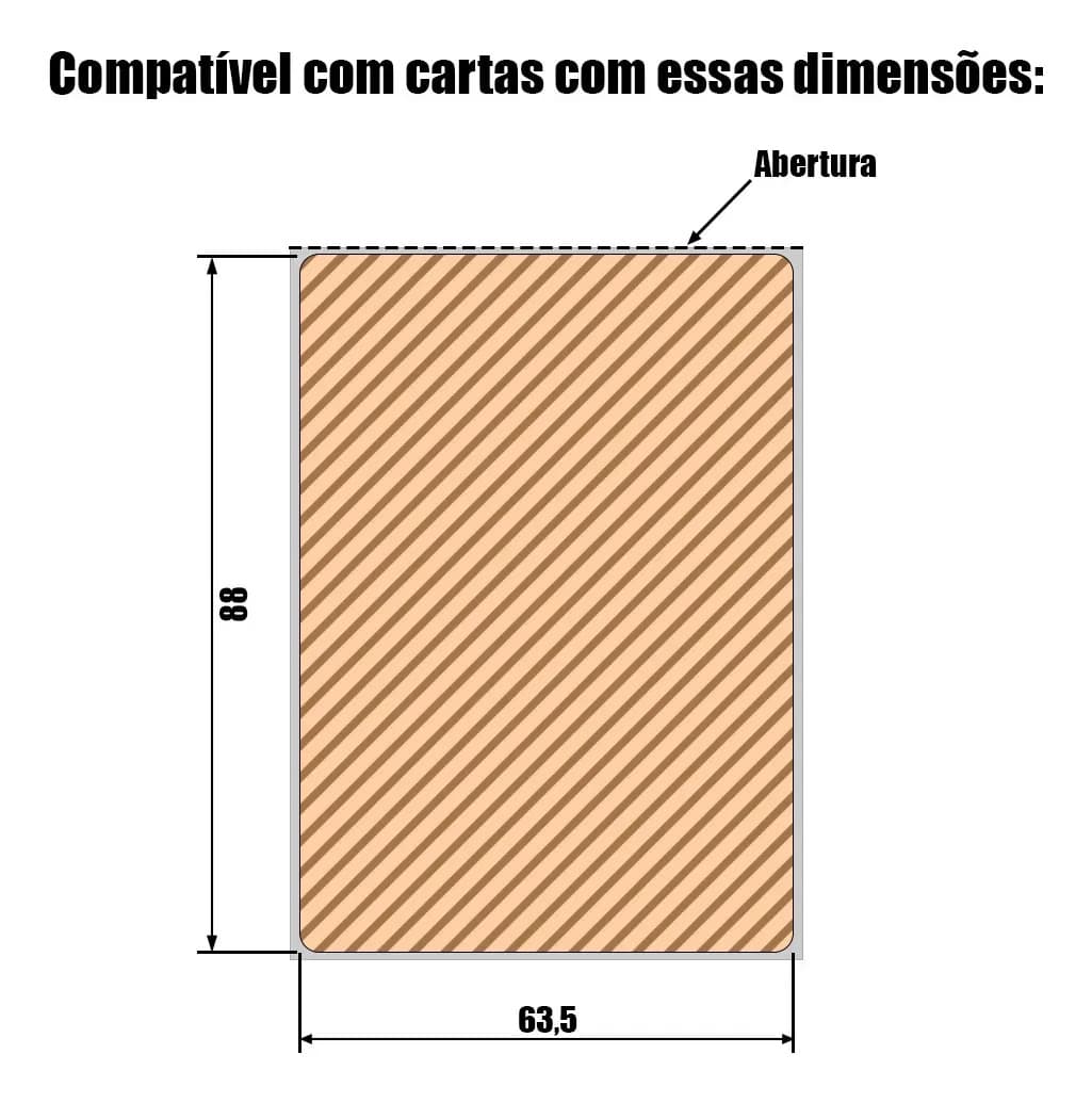 Sleeves Saquinhos De Proteção Pokémon Magic Padrão 63,5x88mm 100un Bucaneiros — imagem 5