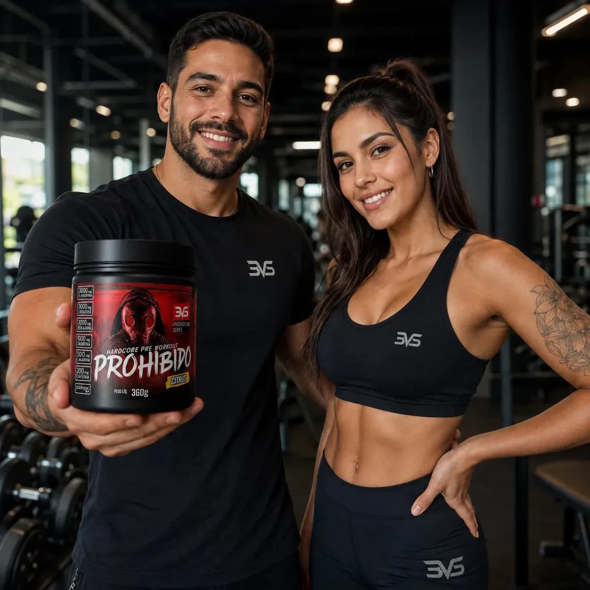Prohibido Pré Treino 360g - Sabor: Cotton Candy - A Combinação Perfeita De 8 Ingredientes Que Proporcionam Energia Do Início Ao Fim Do Seu Treino — imagem 4