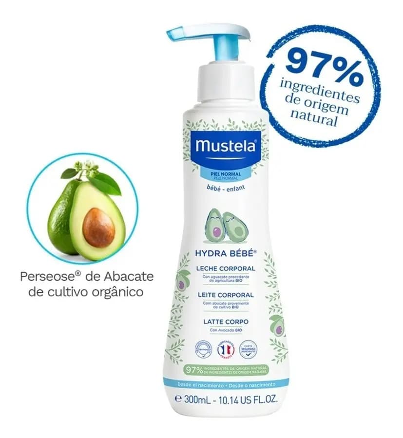 Mustela Hydra creme hidratante bebê com palha orgânica — imagem 5