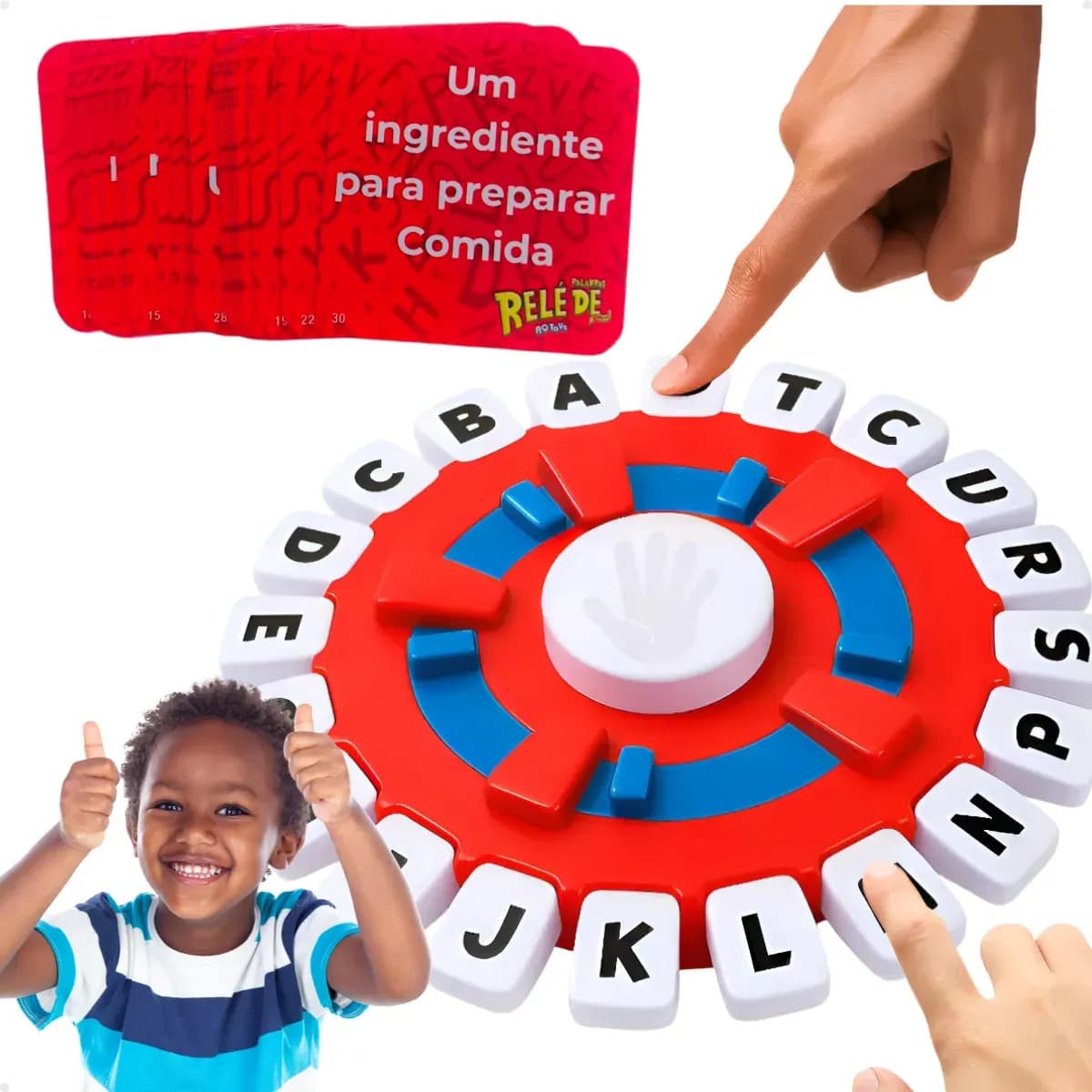 Jogo Stop Leeboom Com Temporizador Educativo 10 segundos Em Português Cor Vermelho — imagem 2