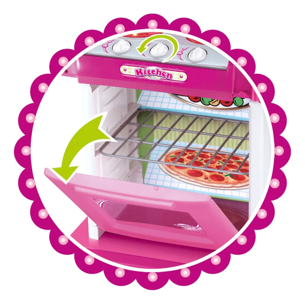 Cozinha De Brinquedo Infantil Completa Princess Replay Kids — imagem 3