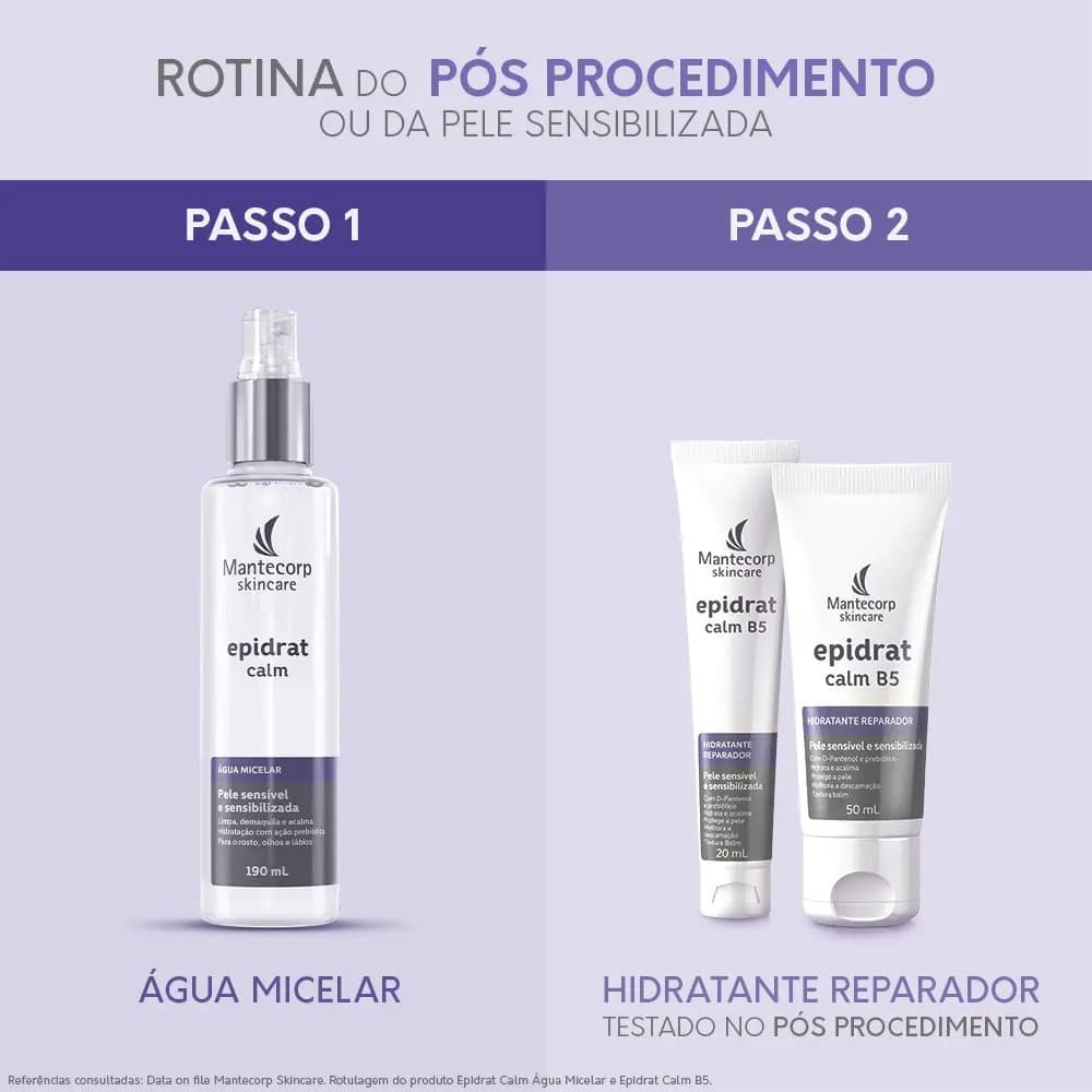 Hidratante Facial Epidrat Calm B5 Para Pele Sensível 50ml Mantecorp — imagem 3