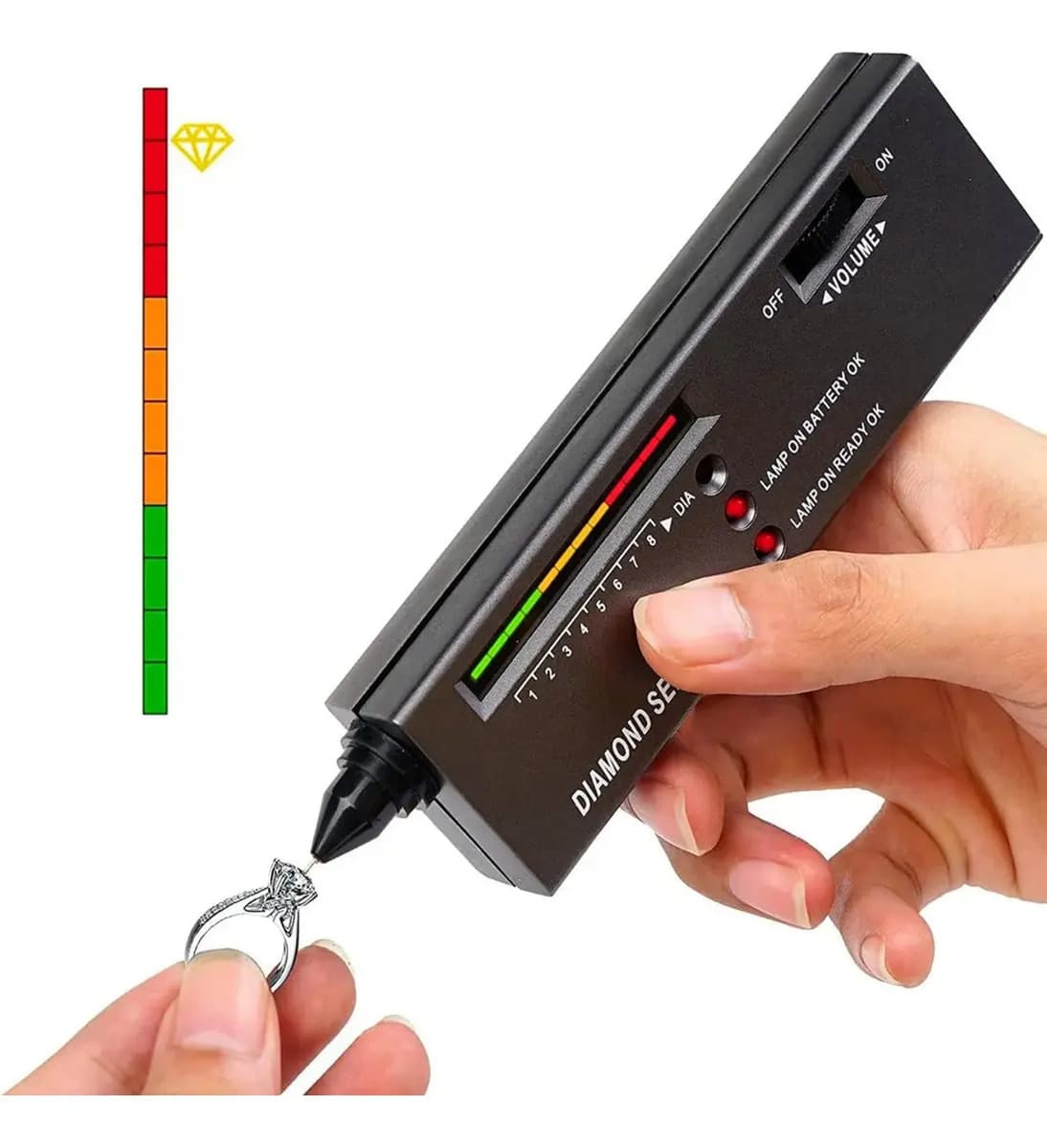Testador De Diamante Pluma Alta Precisão Diamond Tester — imagem 3