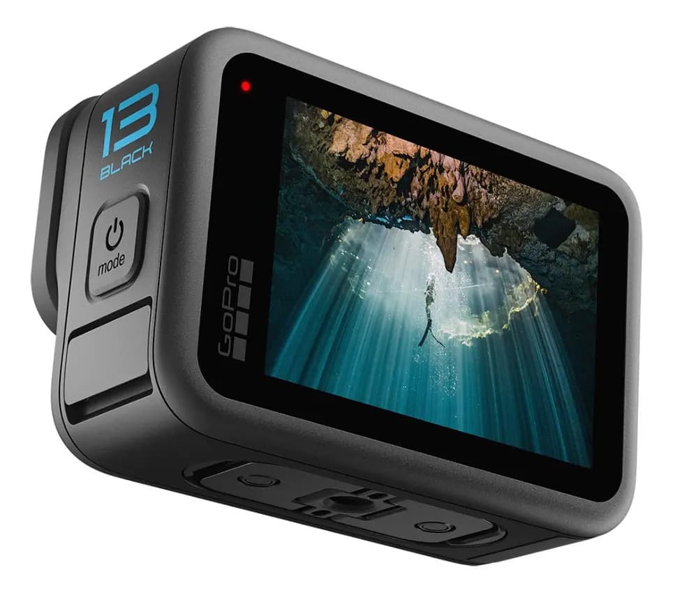 GoPro HERO13 Black Power Bundle - Kit com Câmera de Ação à Prova d'água 10m, 5.3K60, 27MP e Carregador duplo com Baterias, estojo e Cartão de Memória — imagem 5