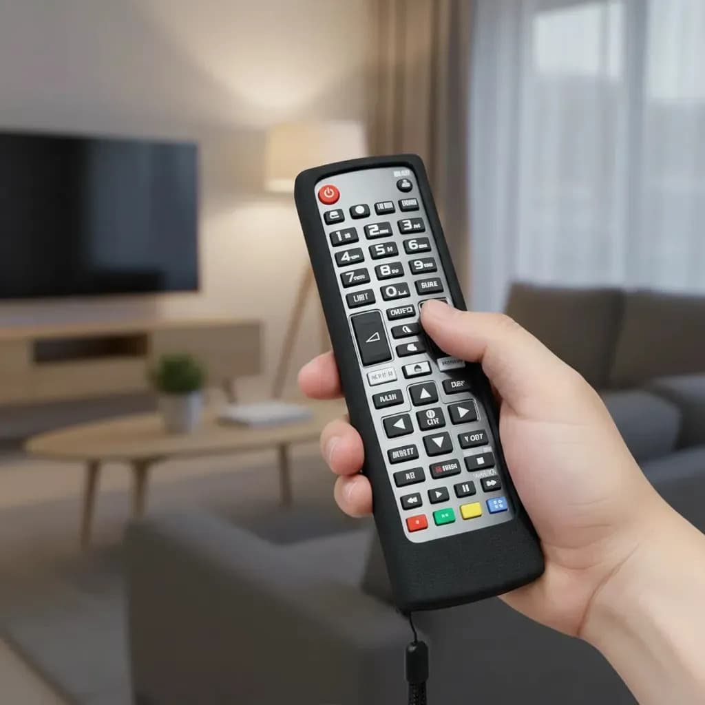 Capinha De Silicone Para Controle Remoto Tv LG Led Smart 4k Preto — imagem 2