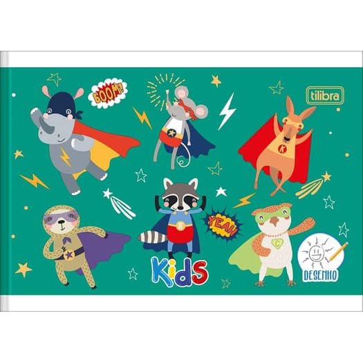 Caderno Desenho Brochura Sapeca 40 Folhas