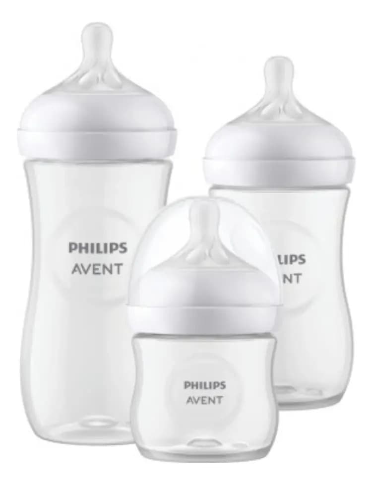Kit Com 3 Mamadeiras Pétala 125/260/330ml - Philips Avent