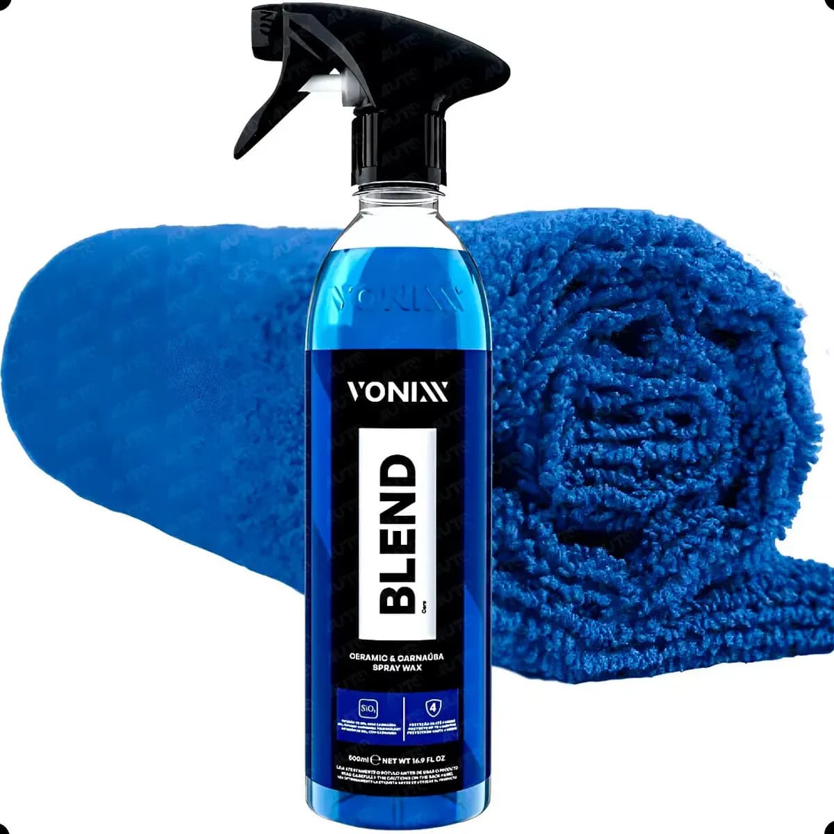 Vonixx Blend 500ml Proteção E Brilho + Flanela Microfibra