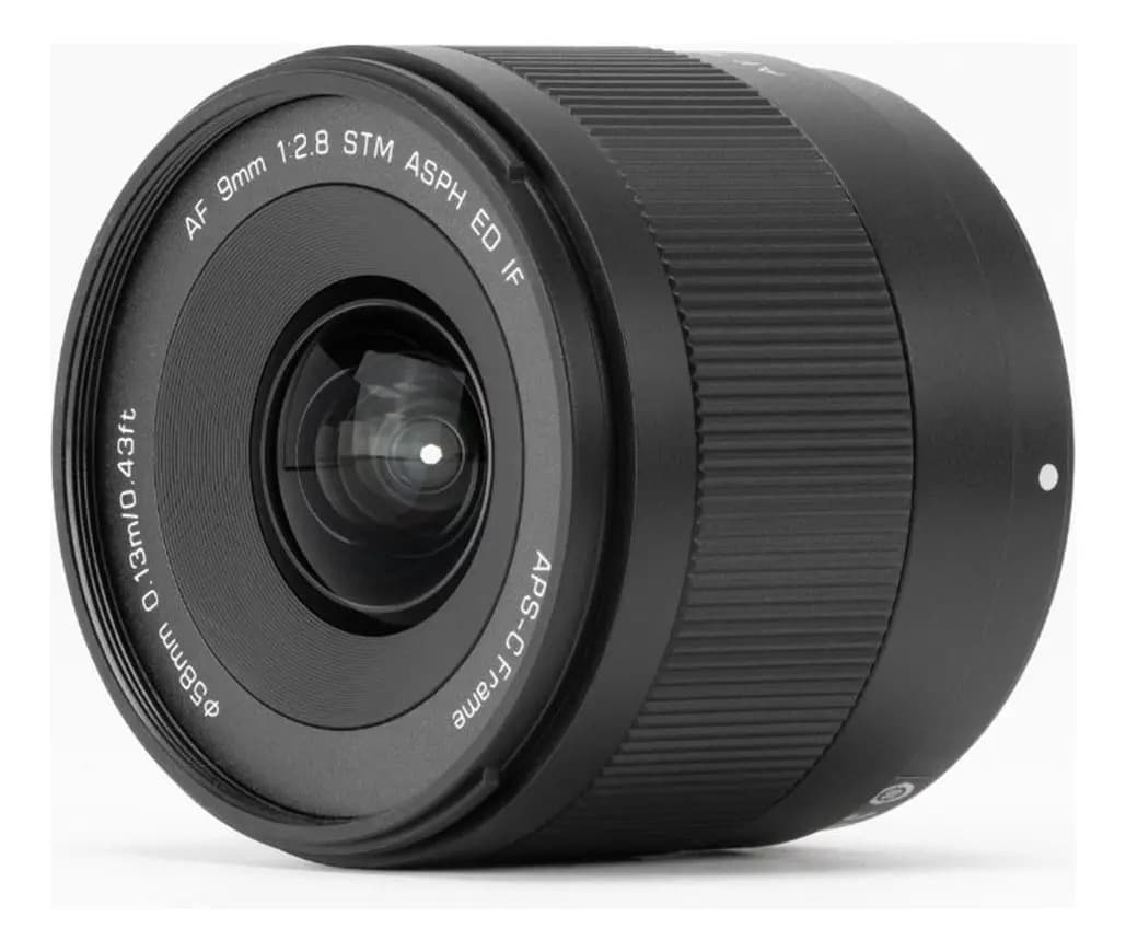 Lente Viltrox 9mm f2.8 APS-C autofoco para câmera Sony E-mount