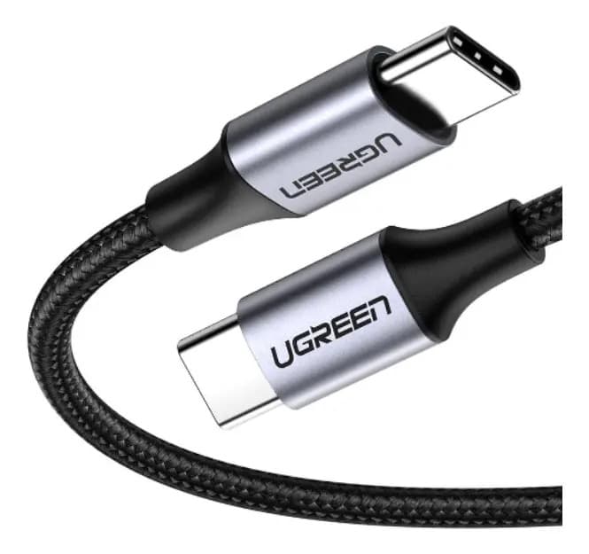 Cabo Ugreen USB-C Para USB-C 60w Tipo C Turbo