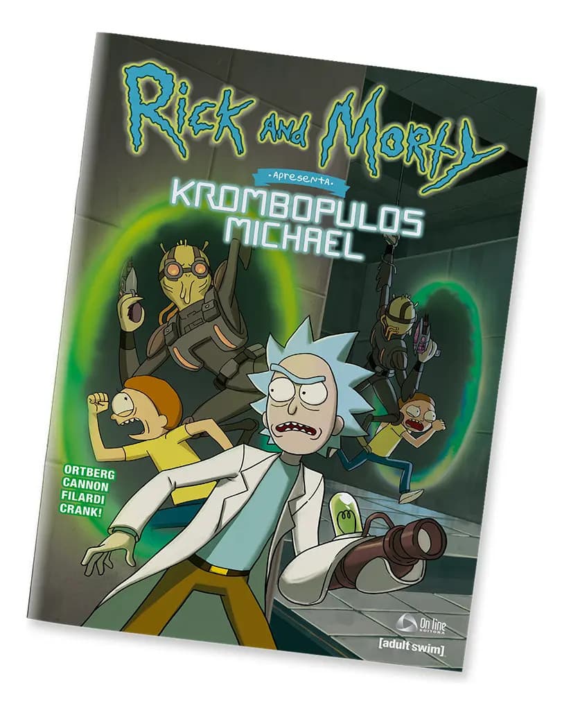 Rick and Morty Revista em Quadrinhos Edição 02 - (Editado(es) por) On Line Editora - On Line Editora - Capa Mole