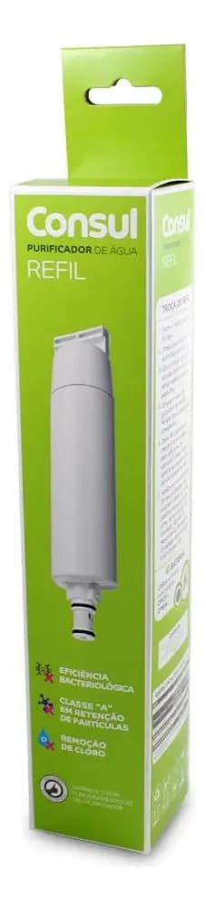 Refil Filtro Cix06ax Purificador de Água Consul CPC30AF, CPC30AB, CPB35AB, CPB35AF, CPB36AF, CPB36AB, CPB34AB, CPB34AF, CPB34AS, CPC31AB, CPC31AF