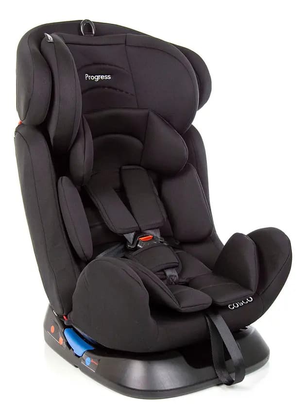 Cadeirinha Cosco Kids, Progress, 0 a 36kg, Preto
