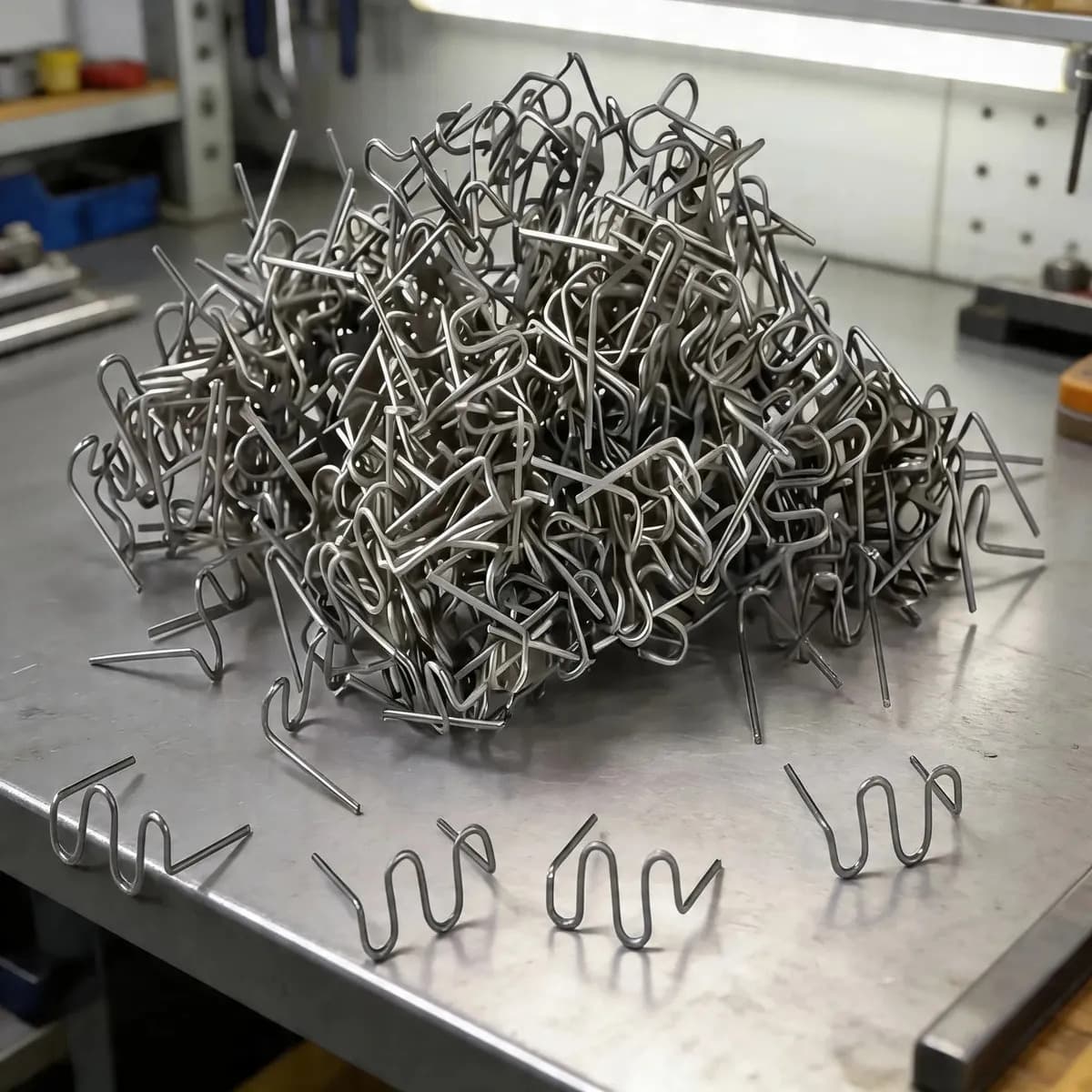 Grampos Para Solda Para-choque Plásticos 500 Peças Pistola