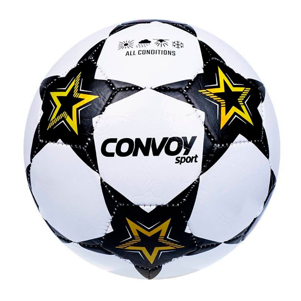 Bola Futebol de Campo Convoy Costurada - Amarelo