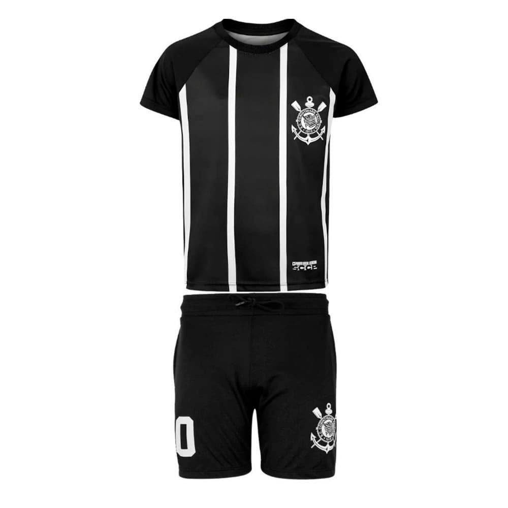 Kit Corinthians Infantil Camisa + Calção - 6