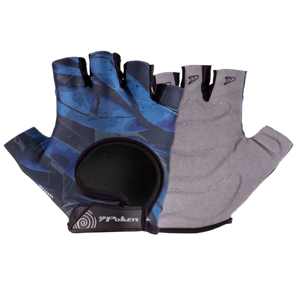 Luva Gel Musculação Academia Wind Poker