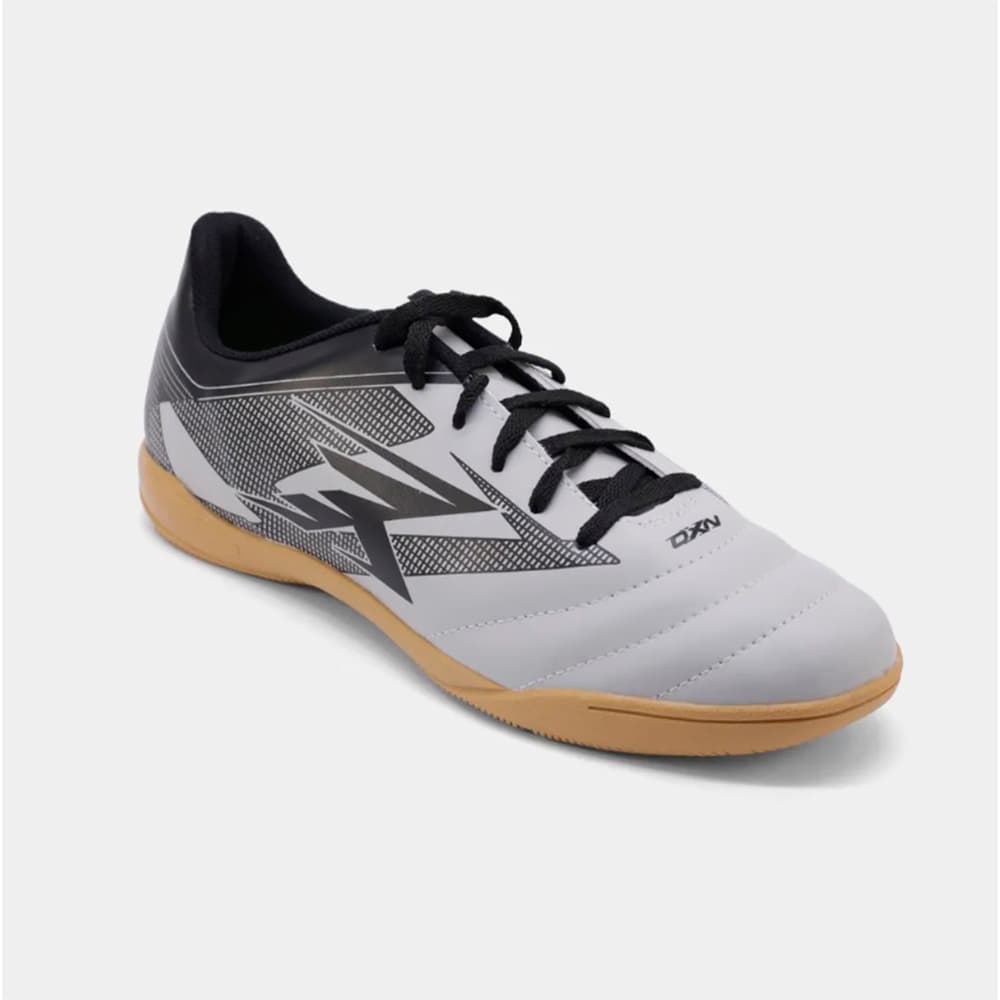 Tenis Futsal OXN Vip Alcance Adulto - Cinza - 41